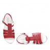 Sandalias de mujer 5023 rojo