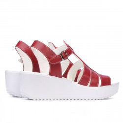 Sandalias de mujer 5023 rojo
