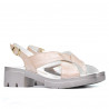 Sandalias mujer 5052 polvo nacarado