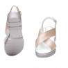 Sandalias mujer 5052 polvo nacarado