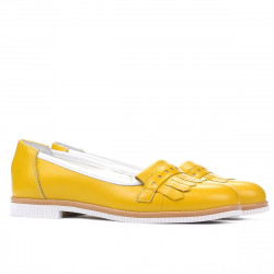 Zapatos casuales de mujer 699 amarillo combinado