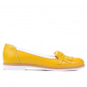 Zapatos casuales de mujer 699 amarillo combinado