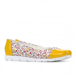 Zapatos niños 171 amarillo combinado