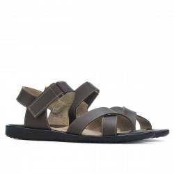 Sandalias hombre 345 café