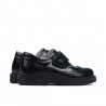 Zapatos para niños pequeños 65c charol negro