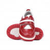 Zapatos de niños pequeños 64c rojo+blanco