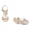 Sandalias de mujer 5055 dorado