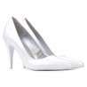 Zapatos elegantes de mujer 1246 blanco nácar