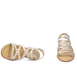 Sandalias mujer 5056 dorado