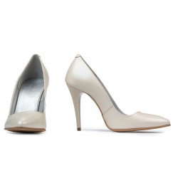 Zapatos elegantes mujer 1241 beige