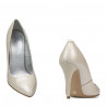 Zapatos elegantes mujer 1241 beige