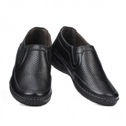 Mocasines de mujer (tallas grandes) 6000m negro