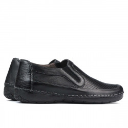 Mocasines de mujer (tallas grandes) 6000m negro