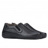 Mocasines de mujer (tallas grandes) 6000m negro