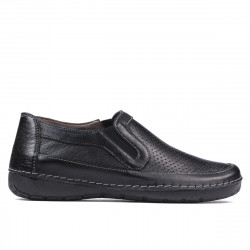Mocasines de mujer (tallas grandes) 6000m negro