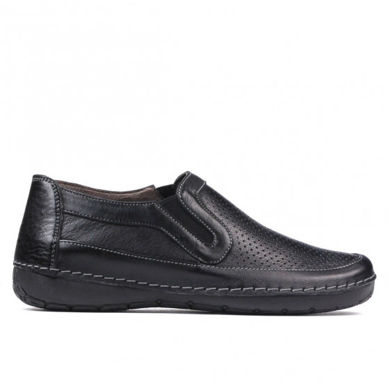 Mocasines de mujer (tallas grandes) 6000m negro