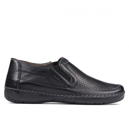 Mocasines de mujer (tallas grandes) 6000m negro