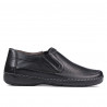 Mocasines de mujer (tallas grandes) 6000m negro