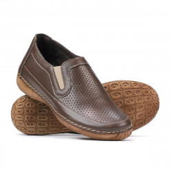 Mocasines de mujer (tallas grandes) 6000m capuchino