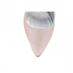 Zapatos elegantes de mujer 1261 capuchino nácar