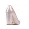 Zapatos elegantes de mujer 1261 capuchino nácar