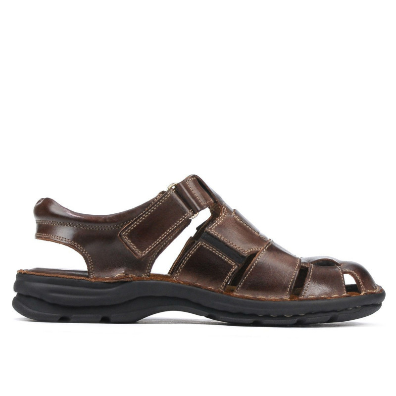 Sandalias hombre 343 tuxon marrón