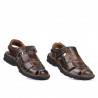 Sandalias hombre 343 tuxon marrón
