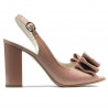 Sandalias de mujer 1256 pitón nude