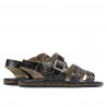 Sandalias hombre 315 croco café
