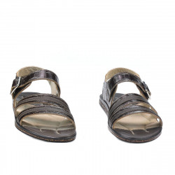 Sandalias hombre 315 croco café