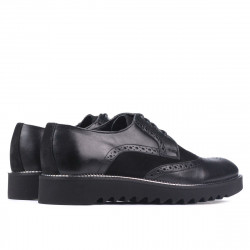 Zapatos casuales para hombre 831 negro combinado