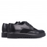 Zapatos casuales para hombre 831 negro combinado