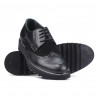 Zapatos casuales para hombre 831 negro combinado