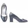 Zapatos elegantes de mujer 1268 pitón índigo