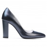 Zapatos elegantes mujer 1261 antracita