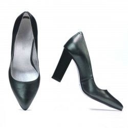 Zapatos elegantes de mujer 1261 verde nácar