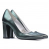 Zapatos elegantes de mujer 1261 verde nácar