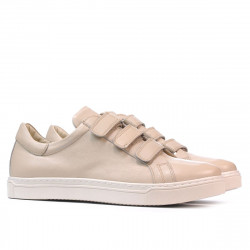 Zapatillas deportivas para hombre 893sc beige velcro
