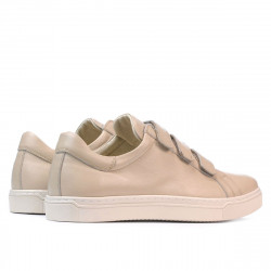 Zapatillas deportivas para hombre 893sc beige velcro