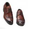 Zapatos elegantes de hombre 892 a coñac