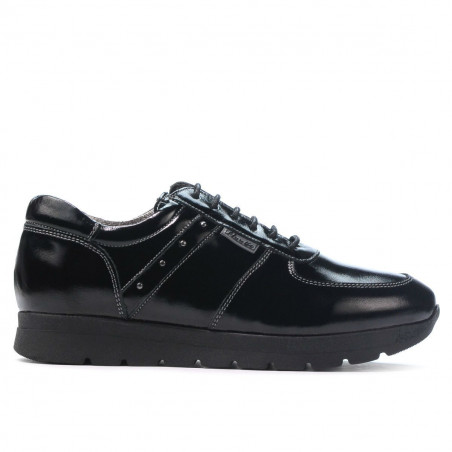 Zapatillas deportivas mujer 6003 charol negro