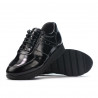 Zapatillas deportivas mujer 6003 charol negro
