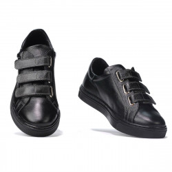 Zapatillas deportivas para hombres 893sc negro velcro