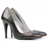 Zapatos elegantes de mujer 1241 marrón nacarado