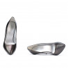 Zapatos elegantes de mujer 1241 marrón nacarado