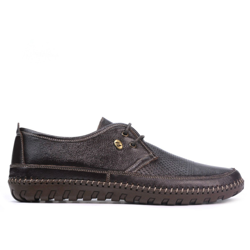 Mocasines hombres 890 café