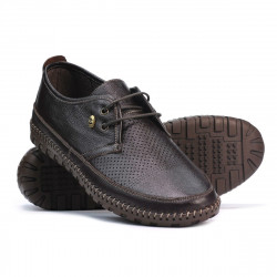 Mocasines hombres 890 café