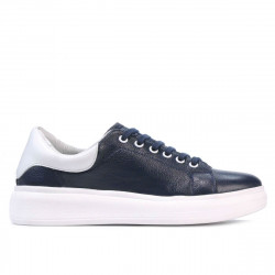 Zapatillas deportivas de mujer 6008 índigo+blanco