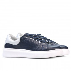 Zapatillas deportivas de mujer 6008 índigo+blanco