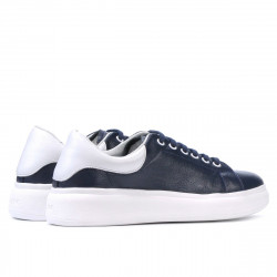 Zapatillas deportivas de mujer 6008 índigo+blanco